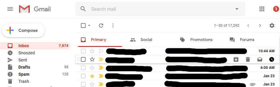 gmail inbox