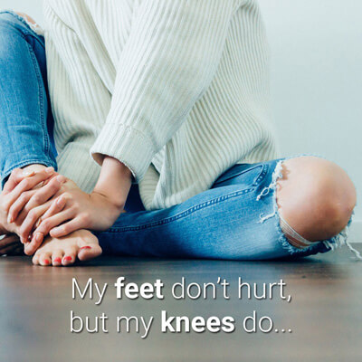 faq knees hurt