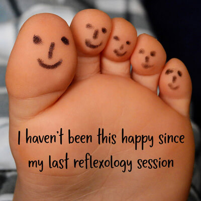 sell happiness reflexology