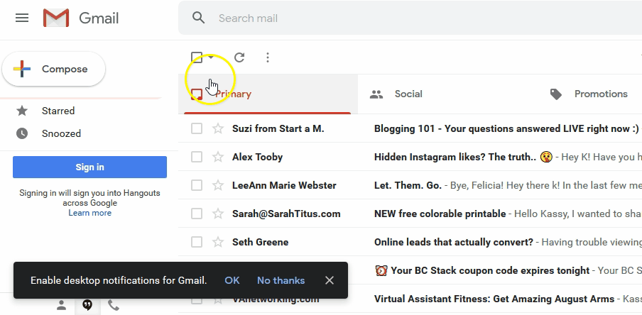 move email to primary tab in gmail