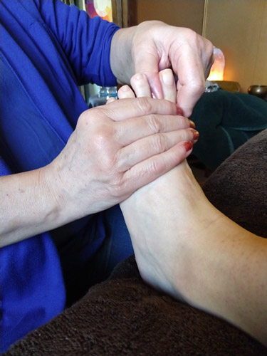 reflexology busier background